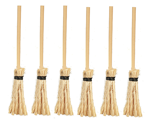 Brooms, Set, 6